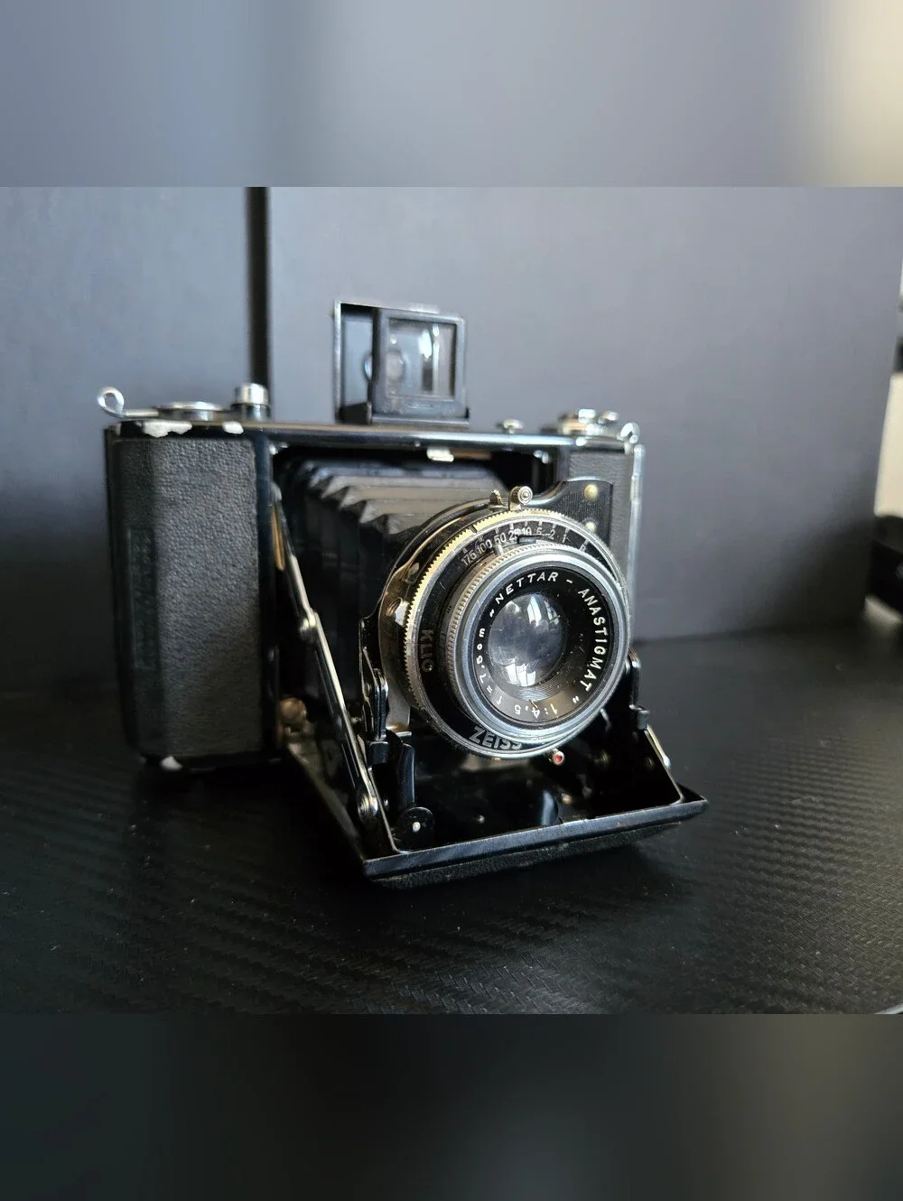 Zeiss Ikon Nettar 515/16 B2 6x9 Folding Camera w/ Novar 7.5cm UNTESTED